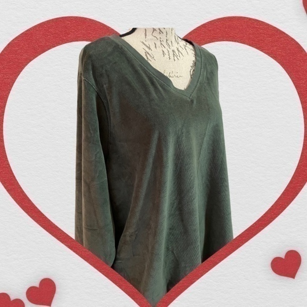NWOT DENIUM & CO CRUSHED VELVET COMFY